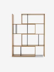 MADE.COM Oak and Grey Kya Shelving Unit - Image 8 of 8