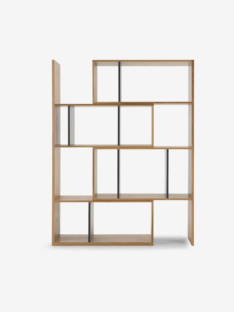 MADE.COM Oak and Grey Kya Shelving Unit - Image 8 of 8