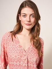 White Stuff Red Izzie Dress - Image 5 of 8