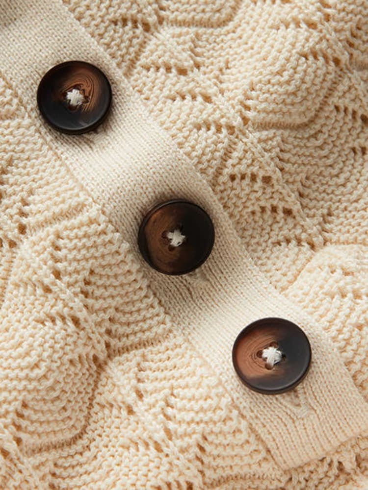 Boden Cream Pointelle Henley T-Shirt - Image 5 of 5 Boden Cream Pointelle Henley T-Shirt - Image 5 of 5