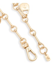 Lauren Ralph Lauren Gold Tone Logo Charm Bracelet - Image 3 of 4