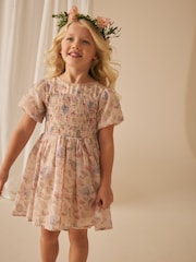 Laura Ashley Ballkleid mit floralem Print - Bild 1 von 8