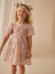 Laura Ashley Ballkleid mit floralem Print - Bild 7 von 8