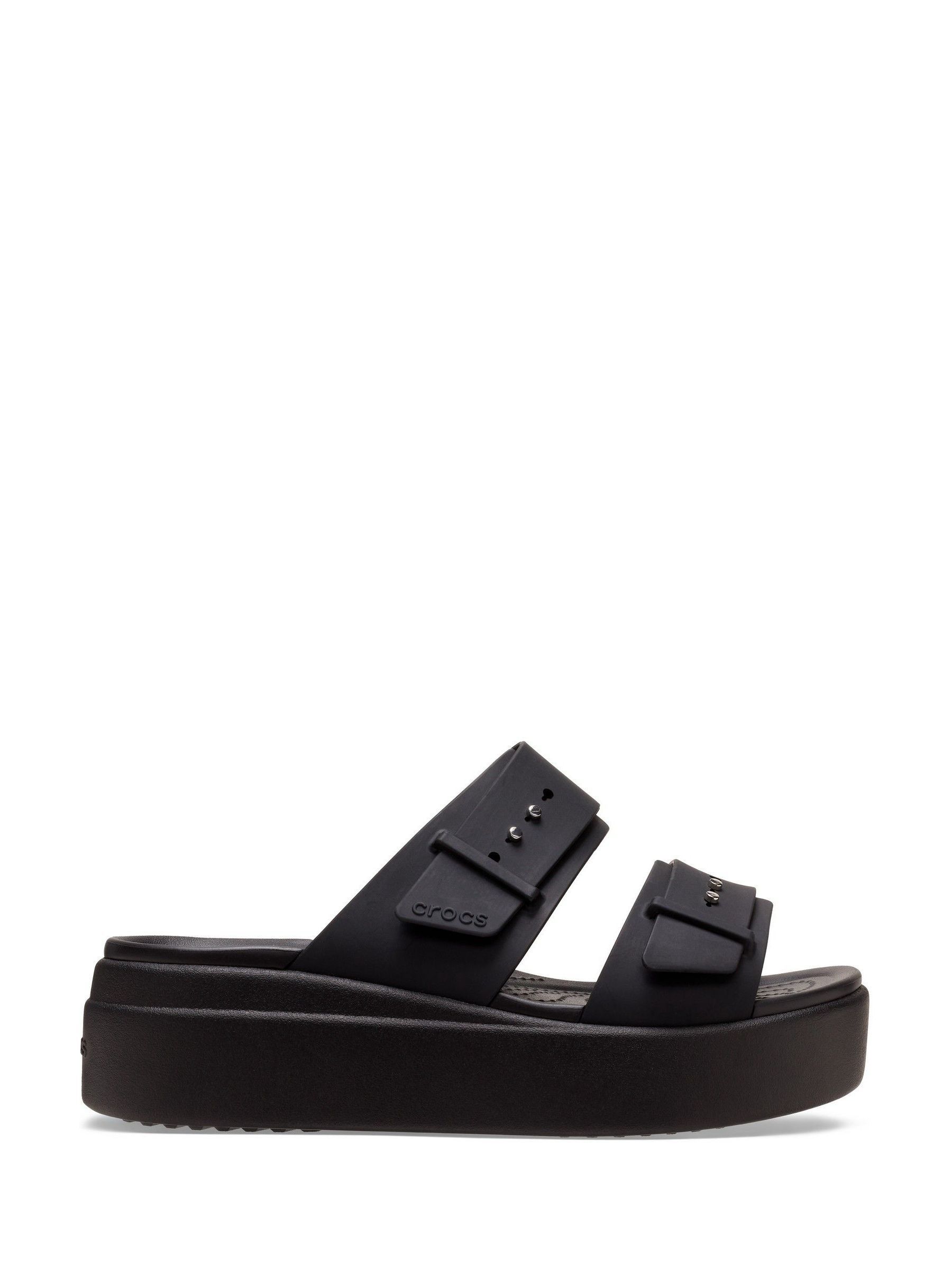 上品なファッション Buy USA Next from Sandals Buckle Brooklyn Black Crocs 靴