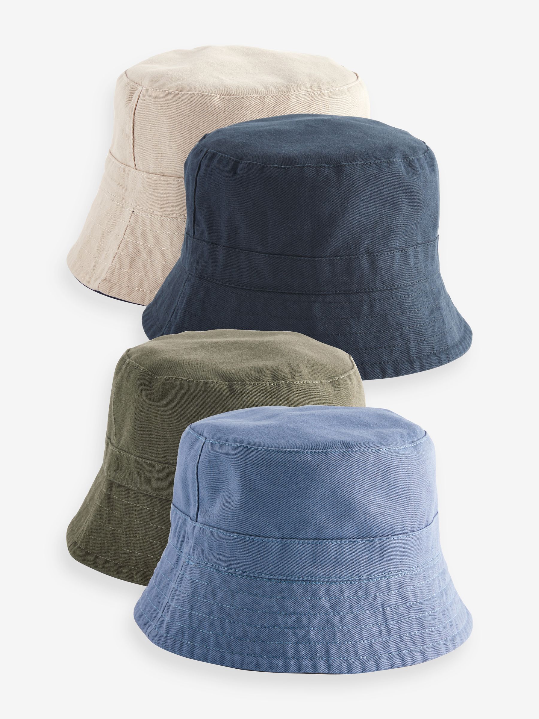 100 cotton bucket hats clearance