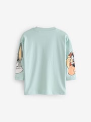 Minerals 100% Cotton Long Sleeve Looney Tunes All-Over-Print T-Shirt (3mths-8yrs) - Image 2 of 3