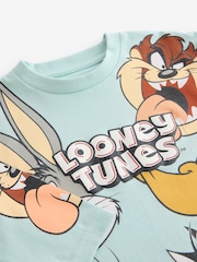 Minerals 100% Cotton Long Sleeve Looney Tunes All-Over-Print T-Shirt (3mths-8yrs) - Image 3 of 3