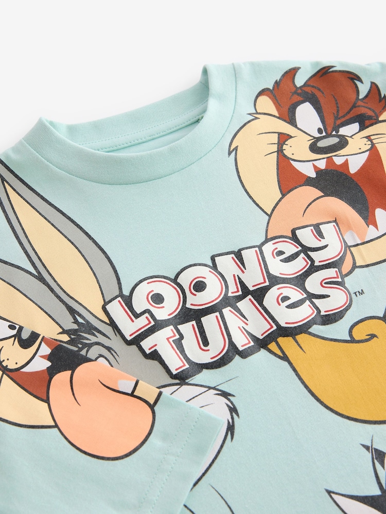 Minerals 100% Cotton Long Sleeve Looney Tunes All-Over-Print T-Shirt (3mths-8yrs) - Image 3 of 3