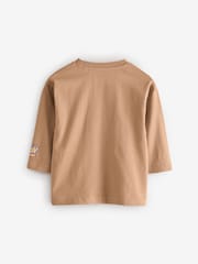Tan Brown Toy Story Long Sleeve T-Shirt (3mths-8yrs) - Image 2 of 3