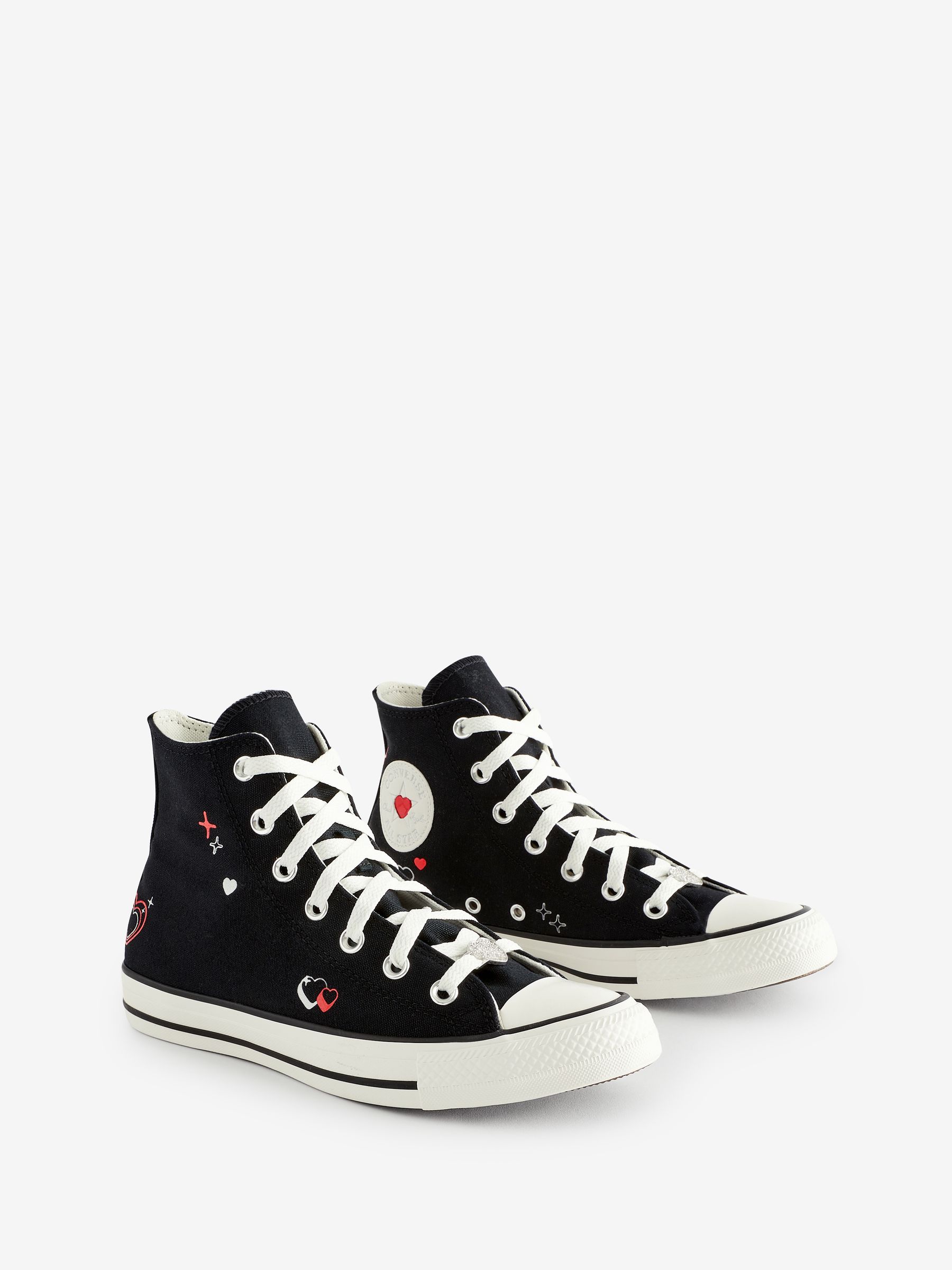 Converse love heart trainers cheap