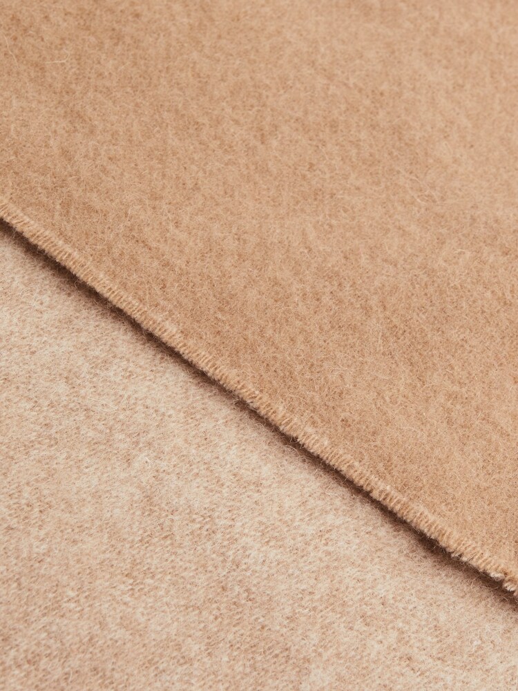 Reiss Camel Picton Cashmere Blend Scarf - Image 4 of 4 Reiss Camel Picton Cashmere Blend Scarf - Image 4 of 4