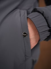 CAPO Grey Padded Bomber Jacket - Image 4 of 5