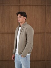 CAPO Green Padded Bomber Jacket - Image 2 of 6