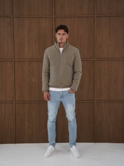 CAPO Green Padded Bomber Jacket - Image 4 of 6