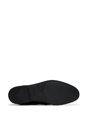Clarks Black Leather Brandon Brogue Shoes - Image 6 of 6