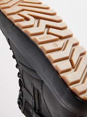 Svart - Höga stövlar med snörning - Bild 6 av 6