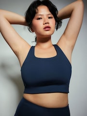 Темно-синий - Бюстгальтер Girlfriend Collective Paloma - Image 4 of 6