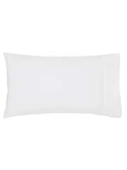 Bedeck of Belfast White 300 Thread Count Cotton Standard Pillowcase - Image 2 of 2