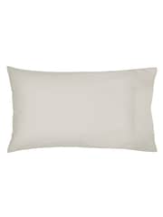 Bedeck of Belfast Cream 300 Thread Countcotton Standard Pillowcase - Image 2 of 2