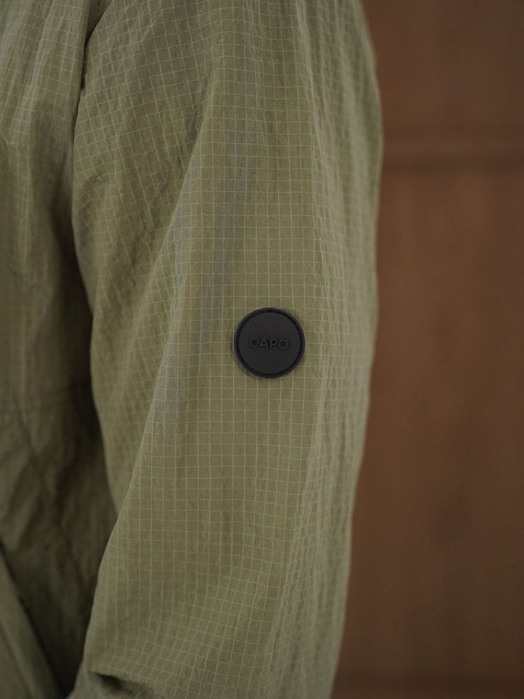 CAPO Green Ripstop Lightweight Jacket - Image 6 of 6 CAPO Green Ripstop Lightweight Jacket - Image 6 of 6