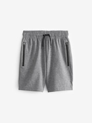 Grey/Black 2 Pack Sports Shorts (6-17yrs) - Image 2 of 5
