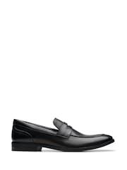 črna - Usnjeni mokasini Clarks Brandon Step - Slika 1 iz 7
