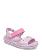 Crocs Light Pink Toddler Crocband Sandals - Image 3 of 7