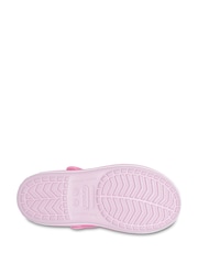 Crocs Light Pink Toddler Crocband Sandals - Image 4 of 7