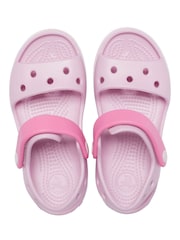 Crocs Light Pink Toddler Crocband Sandals - Image 6 of 7