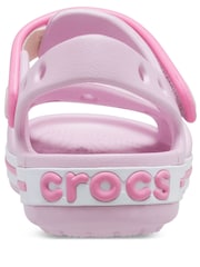 Crocs Light Pink Toddler Crocband Sandals - Image 7 of 7