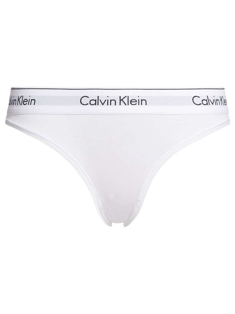 Calvin Klein White Modern Cotton Bikini Knickers - Image 3 of 3