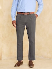 Pelēks - Cotton Traders Ultimate Chino bikses 33 - Attēls 2 no 4