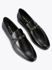Kurt Geiger London Black Alton Leather Shoes - Image 2 of 4