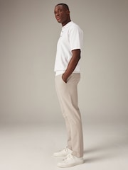 Blue/Light Stone Slim Stretch Chino Trousers 2 Pack - Image 3 of 14