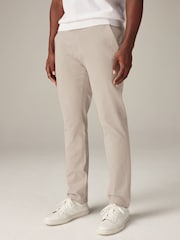 Blue/Light Stone Slim Stretch Chino Trousers 2 Pack - Image 4 of 14