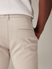 Blue/Light Stone Slim Stretch Chino Trousers 2 Pack - Image 6 of 14