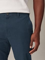 Blue/Light Stone Slim Stretch Chino Trousers 2 Pack - Image 9 of 14