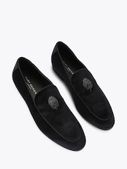Kurt Geiger London Black Hugh Loafer Shoes - Image 2 of 5