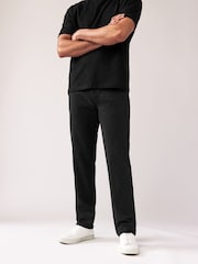 Black/Grey/Stone Straight Fit Stretch Chinos Trousers 3 Pack - Image 4 of 12