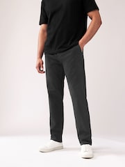 Black/Grey/Stone Straight Fit Stretch Chinos Trousers 3 Pack - Image 6 of 12