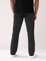 Black/Grey/Stone Straight Fit Stretch Chinos Trousers 3 Pack - Image 7 of 12