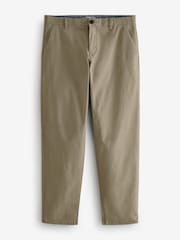 Black/Grey/Stone Straight Fit Stretch Chinos Trousers 3 Pack - Image 9 of 12