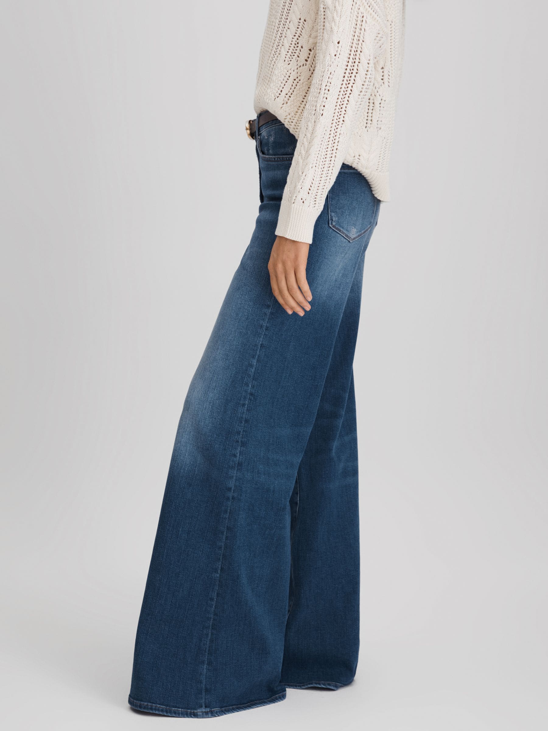 Ezra Denim Wide Leg Pants – ET OCHS