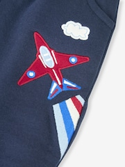 JoJo Maman Bébé Navy Blue Red Arrows Red Arrows Appliqué With Pet In Pocket Joggers - Image 4 of 4