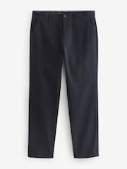 Navy Blue/Stone Straight Fit Stretch Chino Trousers 2 Pack - Image 9 of 13