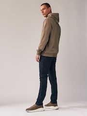 Navy Blue/Grey Charcoal Skinny Stretch Chino Trousers 2 Pack - Image 4 of 11