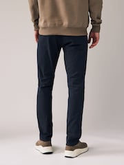 Navy Blue/Grey Charcoal Skinny Stretch Chino Trousers 2 Pack - Image 5 of 11