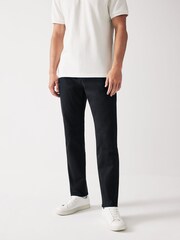 Black/Grey/Stone Slim Stretch Chinos Trousers 3 Pack - Image 5 of 11