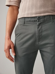 Black/Grey Dark Skinny Stretch Chino Trousers 2 Pack - Image 6 of 11