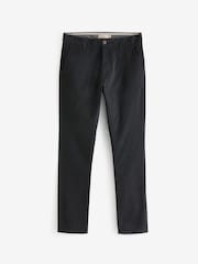 Black/Grey Dark Skinny Stretch Chino Trousers 2 Pack - Image 7 of 11
